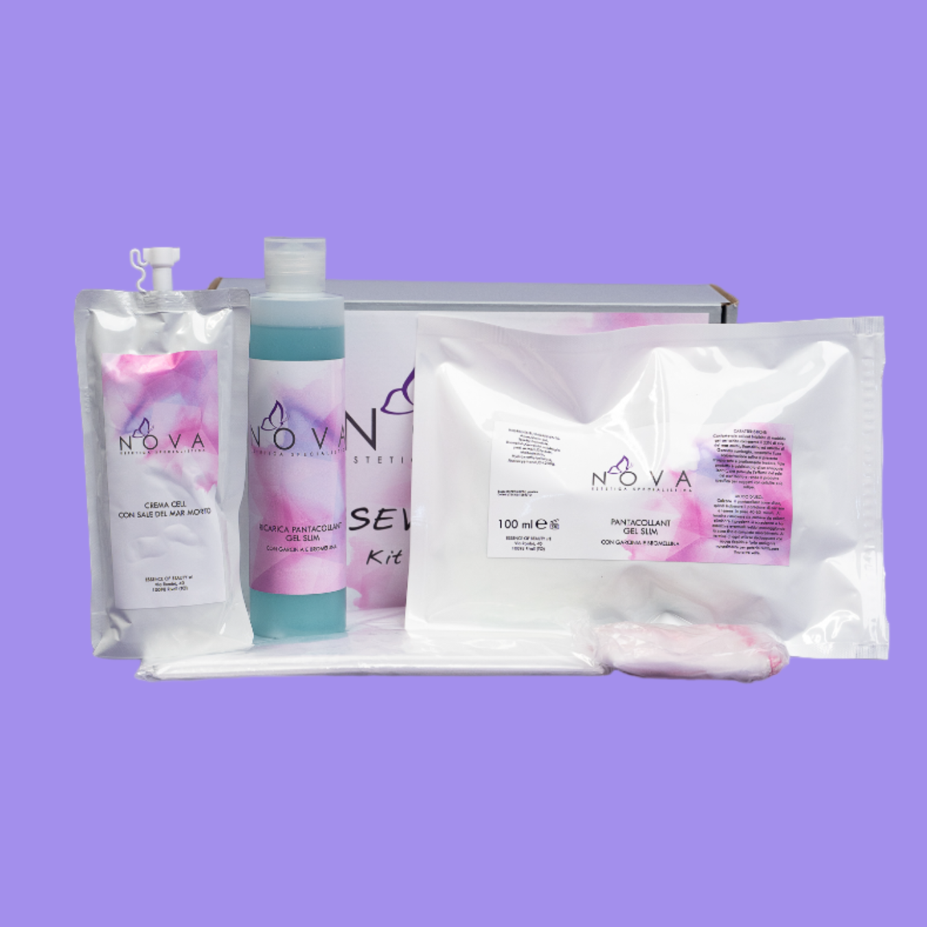 Kit "7 Days Slim Challenge" di Nova Cosmetics